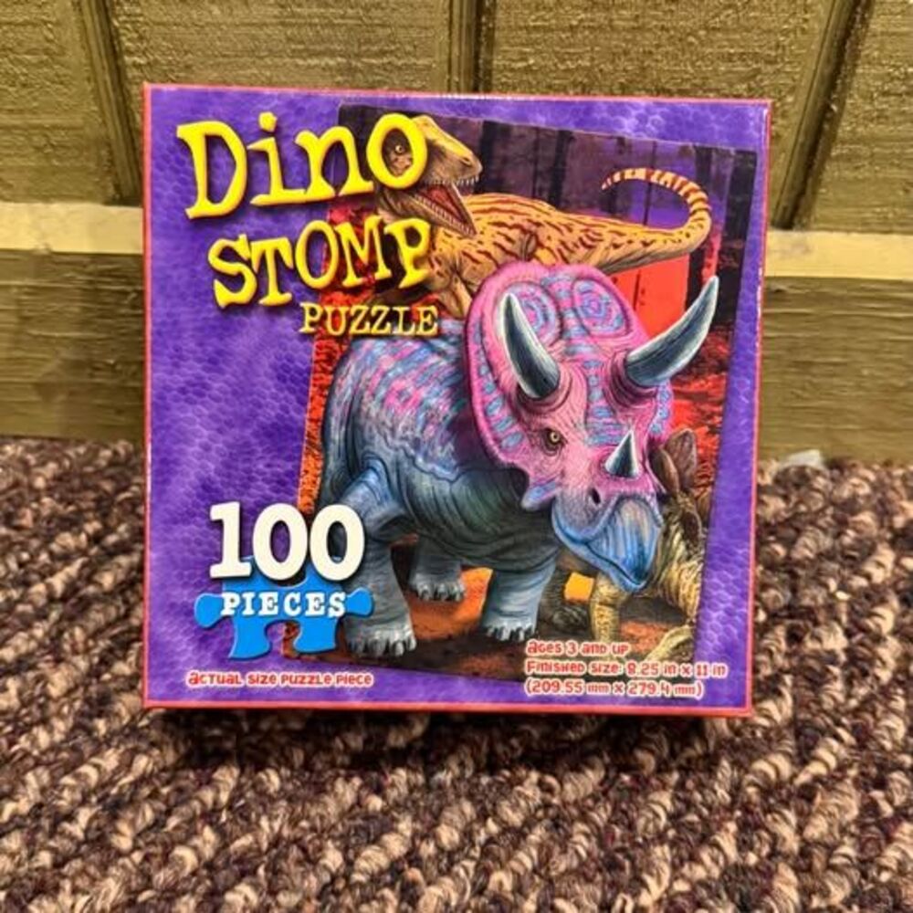 Dino Stomp 100 Piece Puzzle